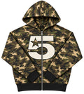 CAMO ZIP HOODIE